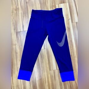 Nike Royal Blue Leggings - Medium